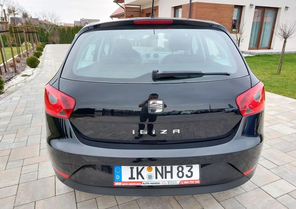 Seat Ibiza cena 22999 przebieg: 142000, rok produkcji 2012 z Białobrzegi małe 781